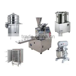 Full Stainless Steel Combination Machine Dumpling Machine for Oversea Chinese Food Chain thumbnail-1