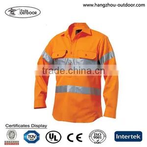 Cheap Breathable Reflective Safety Work Shirts thumbnail-1