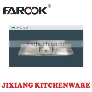 Single Bowl Stainless Steel Kitchen ss Sink With High Quality thumbnail-1