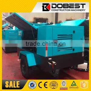 Chinese KAISHAN Diesel Driven Portable Screw Air Compressor LGCY-6/7 thumbnail-5
