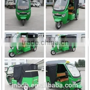 Bajaj Style Gas & Oil Powered Tricycle for Passenger for African Market thumbnail-1