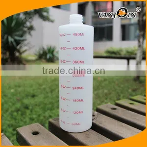 120ml 480ml Daily Soft Plastic c HDPE Ketchup Bottles With Red Measuring Marks thumbnail-4