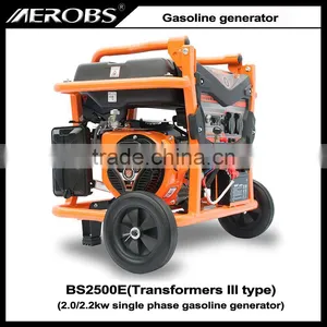 BS2500E 2.0 2.2KW Single Phase Electric Start Gasoline Generator thumbnail-4