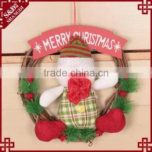 Wholesale Wicker Wreath Personalized Christmas Ornaments Christmas Product 2016 thumbnail-1
