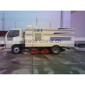 Hot Sale Dongfeng 4x2 Sweeper Pavement Truck thumbnail-3