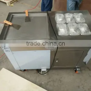 2016 Popular China Factory Supply New Products Thailand Fry Ice Cream Machine, Fried Ice Cream Roll thumbnail-1