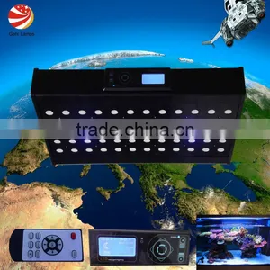 Programmable Imitate Sunrise and Sunset Lcd Screen Led Aquarium Light With Computer Remote Control thumbnail-1