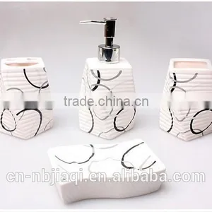 4pcs of Modern Bathroom Accessories Set thumbnail-1