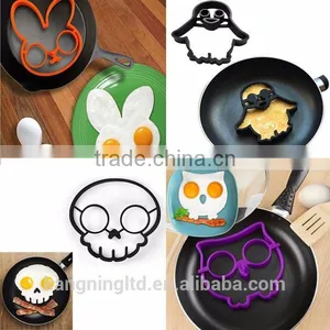 Silicon Gift, Silicon Egg Ring, Silicon Egg Mold Toddler Kid Lover Favorite Increase Appetite thumbnail-1