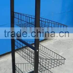 Vivinature Storage Basket Storage Trolley With Wheels thumbnail-2