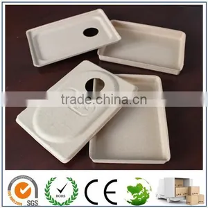 ECO Friendly Molded Pulp Pack/Recycled Pulp Packaging/ Bottle Tray thumbnail-4