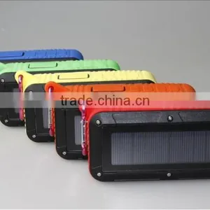 Factory Direct Outdoor Hook Style Waterproof Solar Recharheable Wireless Bluetooth Speaker thumbnail-2