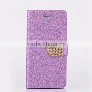 New Arrival Glitter Leather Case, Phone Case With Card Slot for IPhone6 6S thumbnail-1
