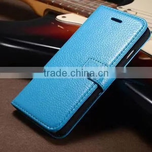 Factory in Stock PU Leather Mobile Phone Flip Case for IPhone 6 thumbnail-3