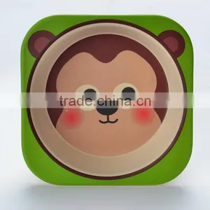 Natural Safe Bamboo Fiber Kids Bowl thumbnail-2