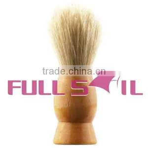 100% Bristle Hair Shaving Brush With Lacquered Wood Handle thumbnail-1