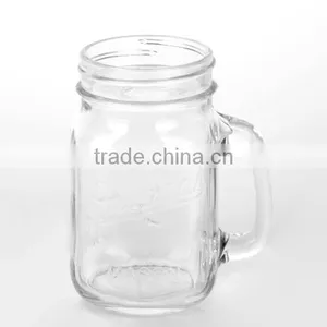Glass Material and Storage Bottles & Jars Type 12oz Ball Quilted Mason Jars thumbnail-3