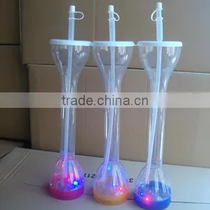 LED Light Yard Cup Drinking Straw for Plastic Drinking Straw Sluch Yard Cup thumbnail-2