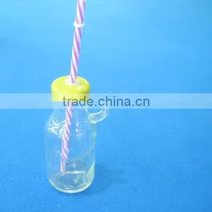 Promotional Glass Beverage Bottle With Mini Handle thumbnail-1