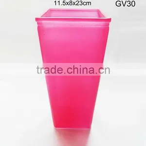 Colored and Crystal Glass Vases Wholesale GV30 thumbnail-1