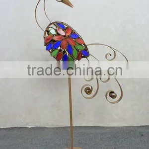 Metal Peacock Garden Decoration thumbnail-1