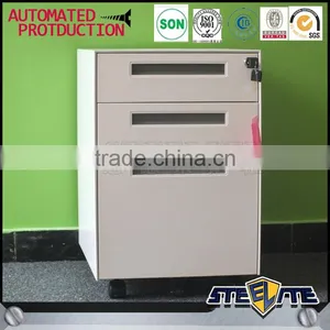 Cheap Price Under Desk 3 Drawer Mobile Pedestal Filing Cabinet Made in China thumbnail-4