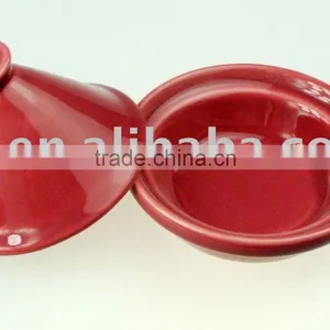 Mini Tagine,2 Inch,Claret Color thumbnail-1