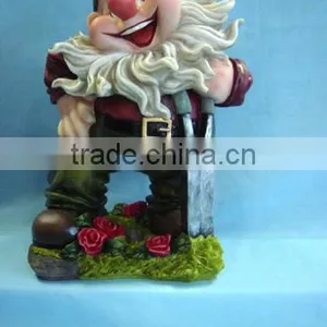 Newest Resin Garden Gnome Garden Dwarfs Statues Resin Crafts thumbnail-1