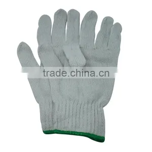 NMSAFETY Cheapest Cotton Gloves Made From China With High Quality White Outdoors Cotton Working Gloves thumbnail-1