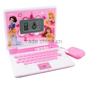 English & Spanish Interactive Kids Laptop Learning Machine/ Study Machine/ Educational Toys With Light & Voice thumbnail-5