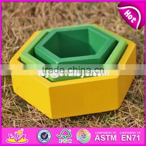 New Design Kids Funny Wooden Bee Toys Custom Children Wooden Cartoon Bee Toys W01B039 thumbnail-5