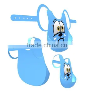 Adjustable Neck Fastener Baby Bibs Silicone,2015 Latest Whosale Bib Silicone thumbnail-1