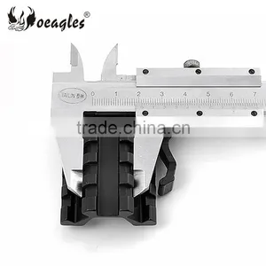 Oeagles Y0037D QD Tri Sides Exntend Picatinny Rail With 21mm Rail Weaver Hunting Accessories Gun Scope/ Flashlight Mounts thumbnail-6