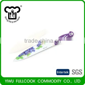Latest Arrival Fruit Pattern Colored Stainless Paring Fruit Knife With Cover thumbnail-6
