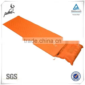 Camping Sleeping Mat Inflatable Air Pad With Pillow thumbnail-1