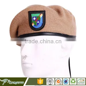 Custom Wholesale Military Brown Beret thumbnail-2