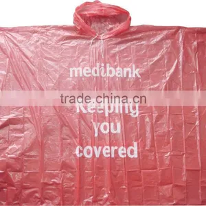 Printed PE Rain Poncho,Direct Factory/Manufactory Supply thumbnail-1