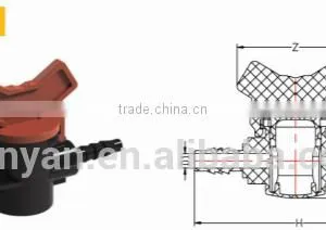 TY High Quality PP Compression Fittings IRRIGATION VALVE Eco-friendly Cheap Price Full Size Factory Price List Discount thumbnail-1