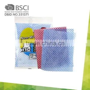 House Keeping Cleaning Wipes/ Cleaning Fabric Cheap Dish Washing Cloth High Quality Disposable Nonwoven Cotton Washing Cloths thumbnail-4