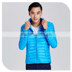 Blue Down Jacekt for Winter Men thumbnail-1