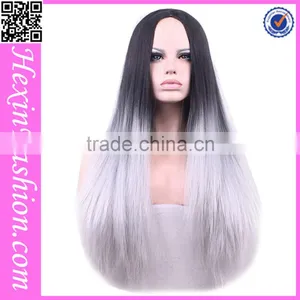 No MOQ Limited Ombre Grey Practice Wig Wholesale thumbnail-1