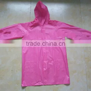 Pink Children PVC Jacket With High Quality thumbnail-1