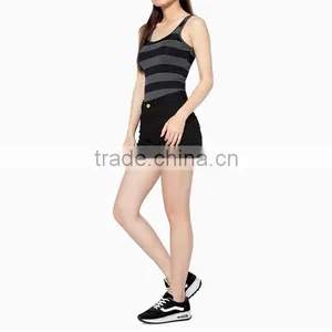 New Style of Stripe Tank Top, Customize Printing of Women Tank Top, Custom Tank Top thumbnail-1