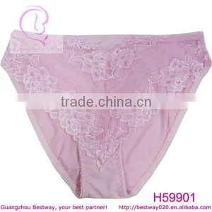 Soft Cotton Underwear With Lace for Ladies thumbnail-1