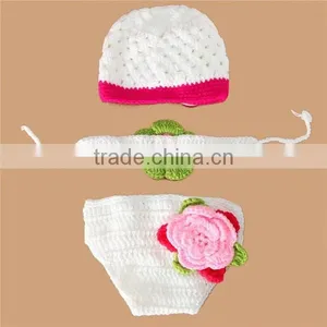 Handmade Crochet Funny Baby Diaper Cover and Hat Pattern thumbnail-2