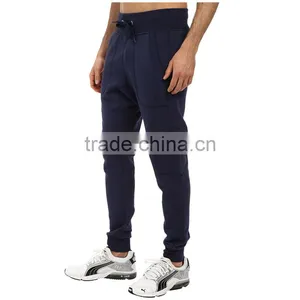Men Knit Plain Side Pockets Pants thumbnail-4
