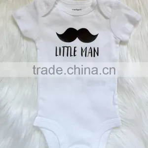 2016 Lovely Infants Toddlers Baby Clothes Print Onesie Baby Boy Coming Home Outfit New Baby Sets thumbnail-3