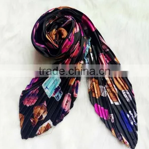 EY0017A Best Sale Colorful Printing Friendly Polyester Elephant Print Scarf thumbnail-2
