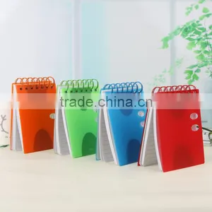 PP Hollow Cover Small Notebook Wire-o Binding Memo Pad thumbnail-2