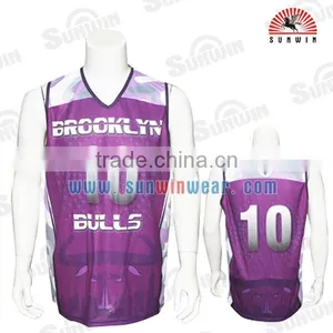 New Design Custom Made Sublimation Basketball Jersey Maker thumbnail-5